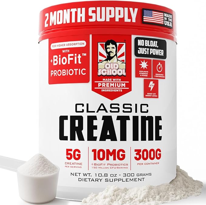 Creatine For Men Old School